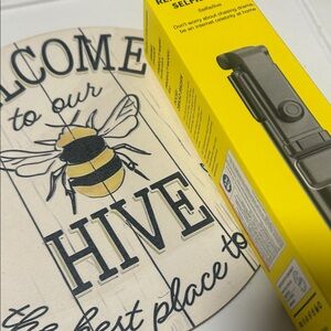 Remote Control Selfie Stick - Home/Office Accessory NIB